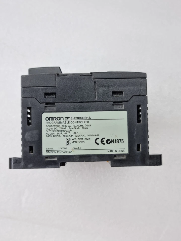 OMRON CP1E-E30SDR-A PROGRAMMABLE CONTROLLER CP1EE30SDRA